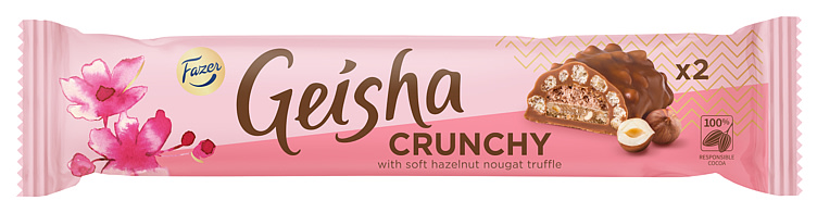 Product Image for Geisha Crunchy Sjokoladebar 50g Fazer