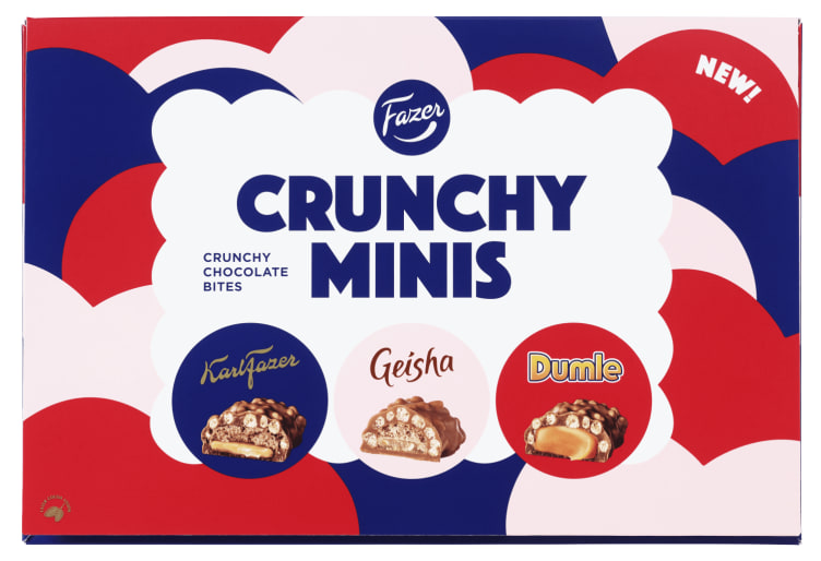 Product Image for Crunchy Minis Sjokolade 148g Fazer