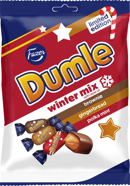Dumle Vintermix Jul 180g Fazer