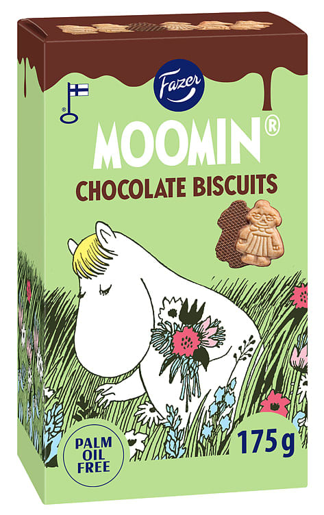 Moomin Biscuit Chocolate 175g Fazer