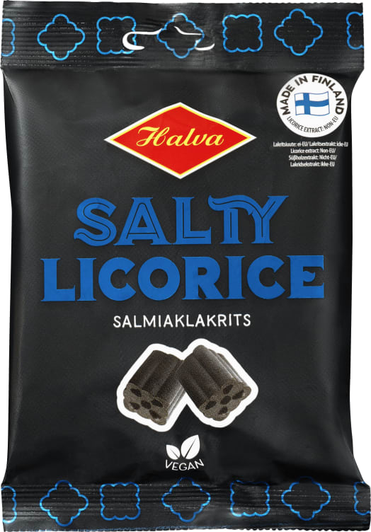 Bilde av Salty Licorice 80g Halva