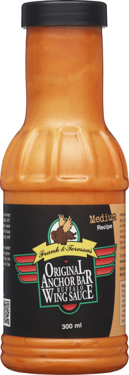 Product Image for Buffalo Wing Sauce Medium 300ml Anchor Bar