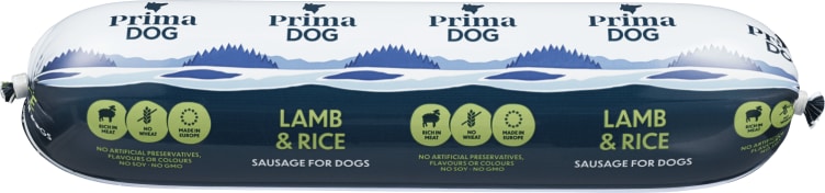 Primadog Pølse Lam 800g