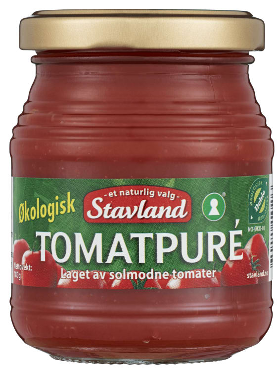 Tomatpure Økologisk 180g Stavland