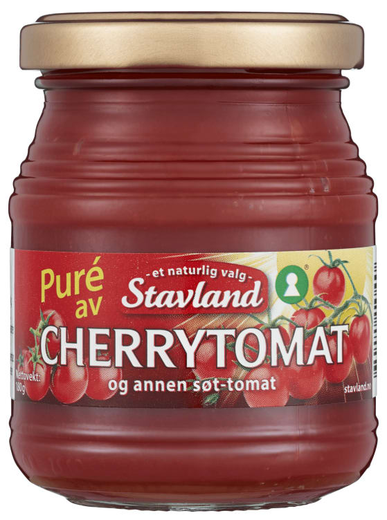 Tomatpure Cherrytomat 180g Stavland