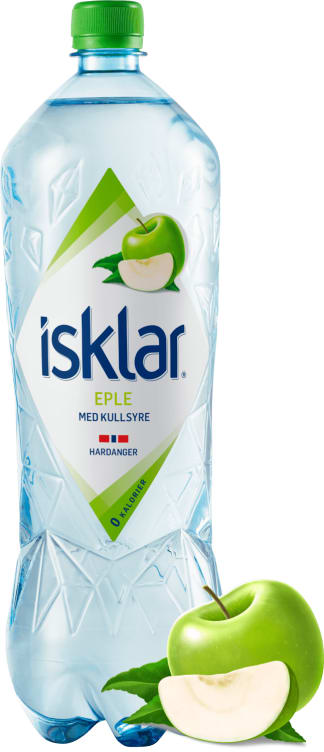 Isklar Sparkling Eple 1,5l flaske