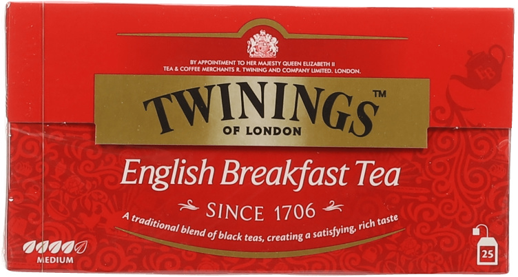 English Breakfast Tea 25pos Twinings