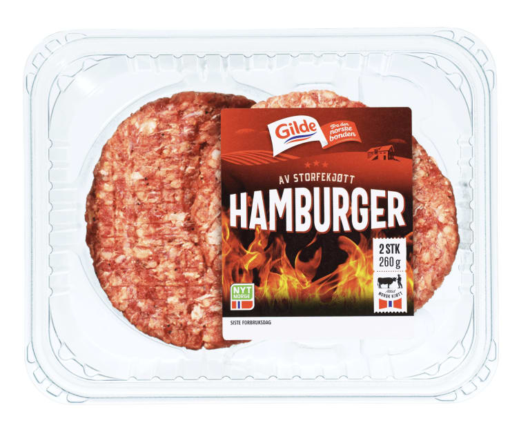 Storfe Hamburger 2stk 260g Gilde