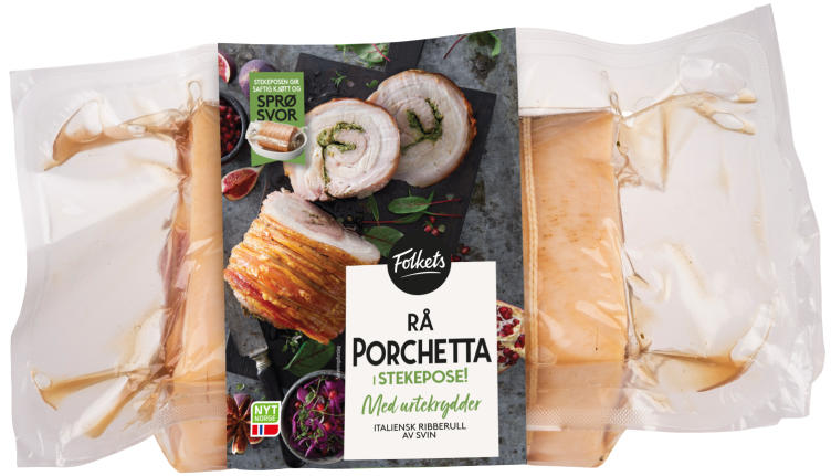 Svin Porchetta Stekt Perfekt Ca1,3kg Folkets