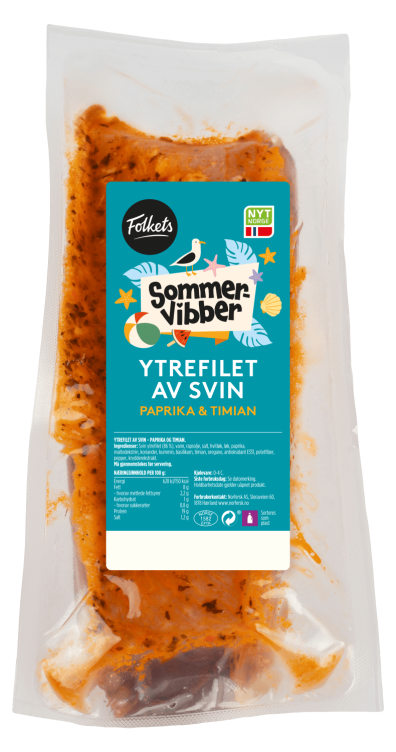 Svin Ytrefilet Paprika&Timian Sommervibber