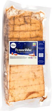 Svin Tynnribbe Krydret Ca1,1kg Folkets