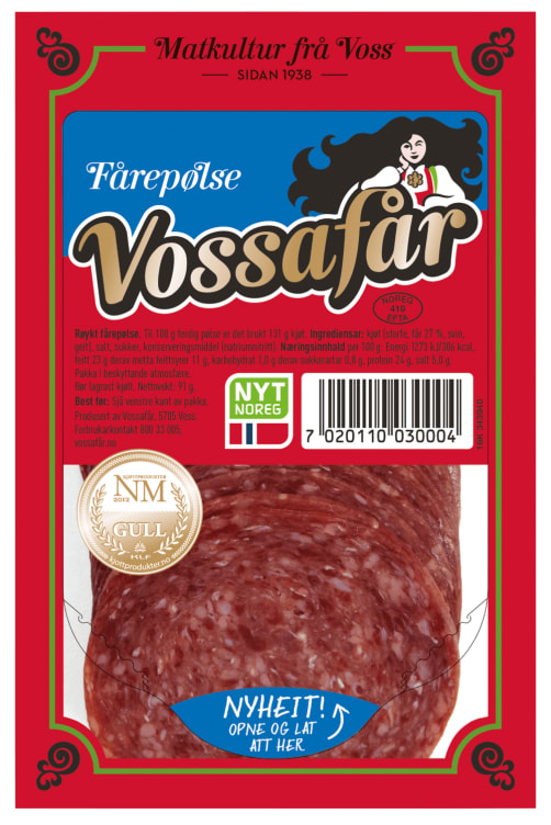 Vossafår 91g