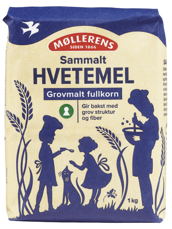 Hvete Sammalt Grov 1kg