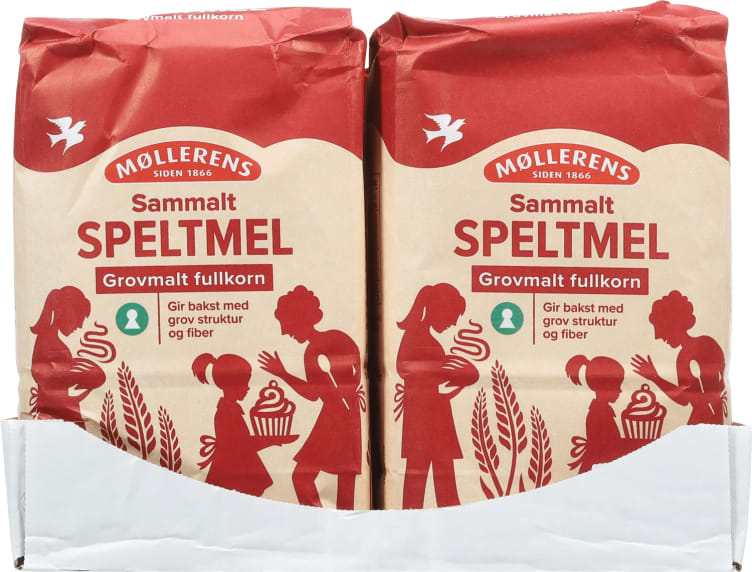 Speltmel Sammalt Møllerens