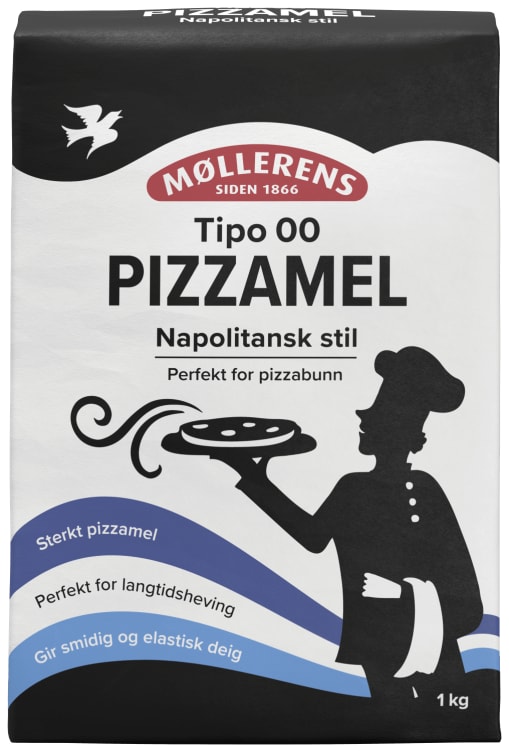 Pizzamel Tipo 00 Napolitansk 1kg Møllerens