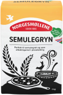 Semulegryn 1kg Norgesmøllene