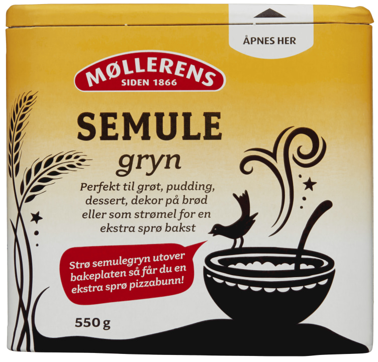 Semulegryn 550g boks