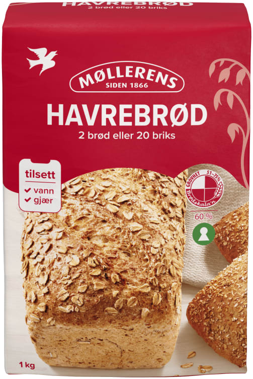 Havrebrød Melmiks 1kg