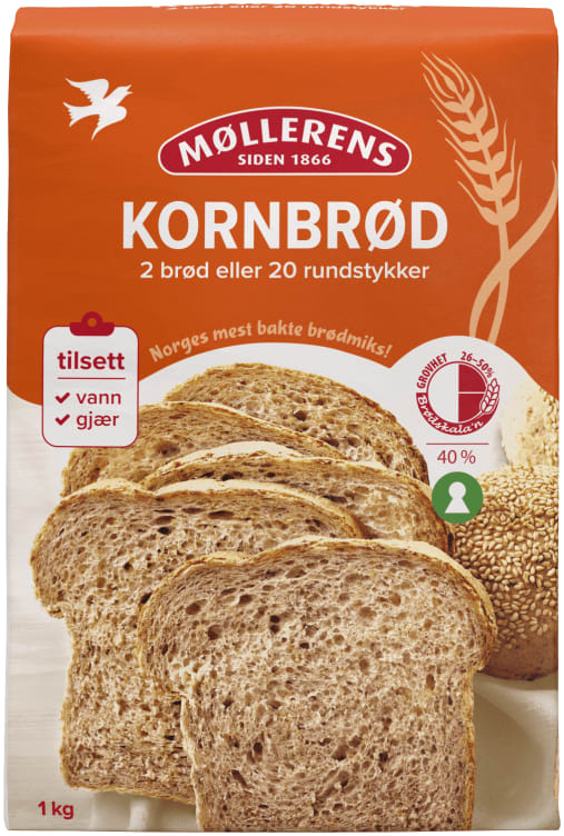 Kornbrød Melmiks 1kg