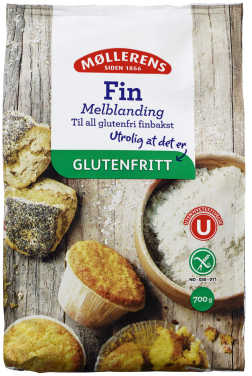 Melblanding Fin glutenfri 700g