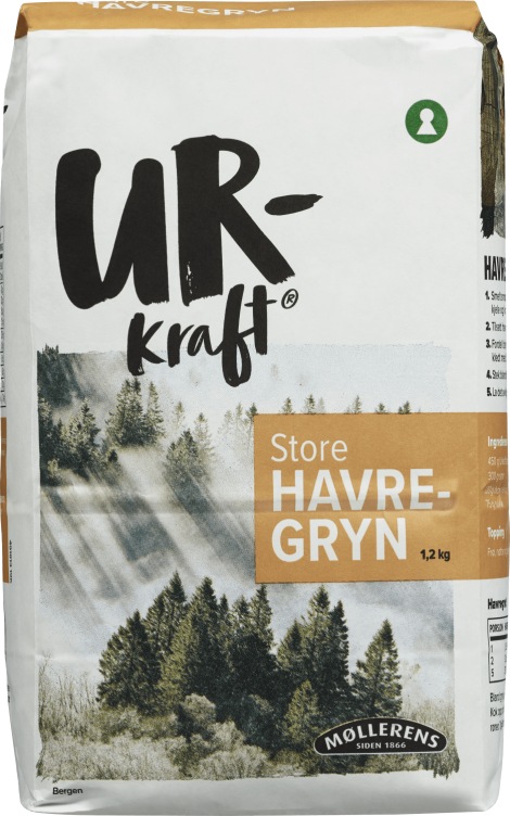 Havregryn Store 1,2kg Urkraft