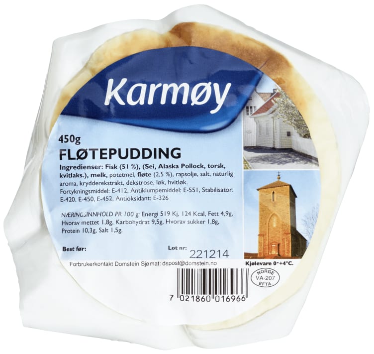 Fløtepudding 450g Karmøy