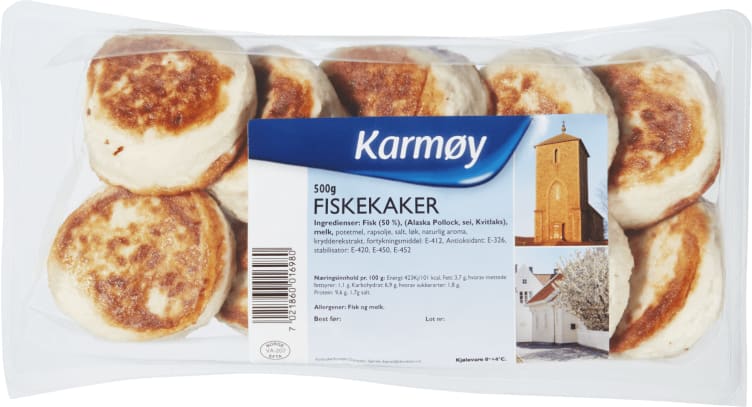 Fiskekaker 500g Karmøy