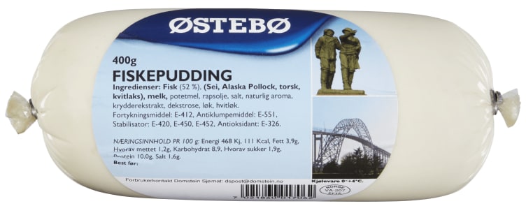 Fiskepudding 400g Østebø