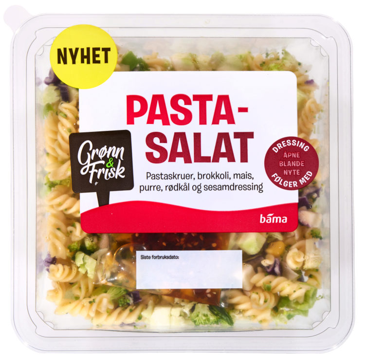 Pastasalat m/Sesamvinaigrette 300g G&F