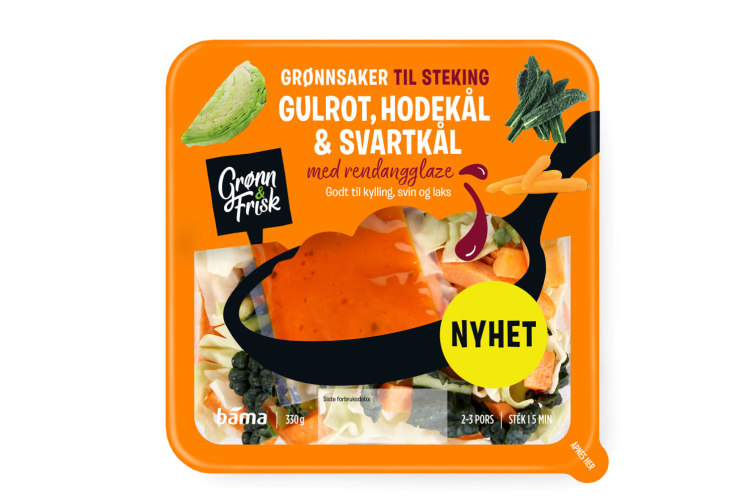 Stekemiks Gulrot 330g Grønn&Frisk