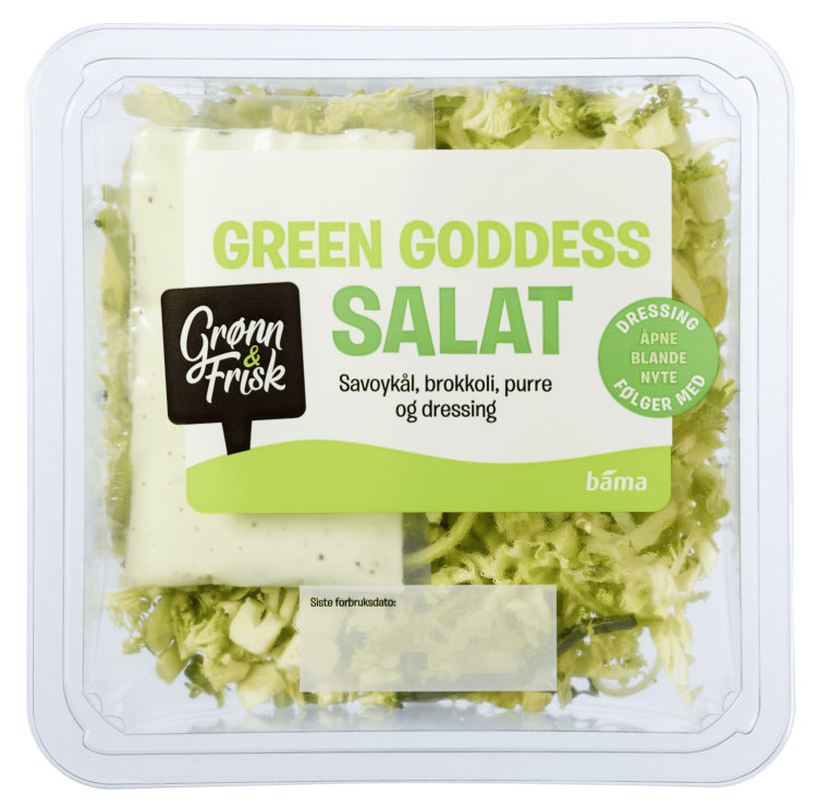 Product Image for Green Goddess Salat 220g Grønn&Frisk