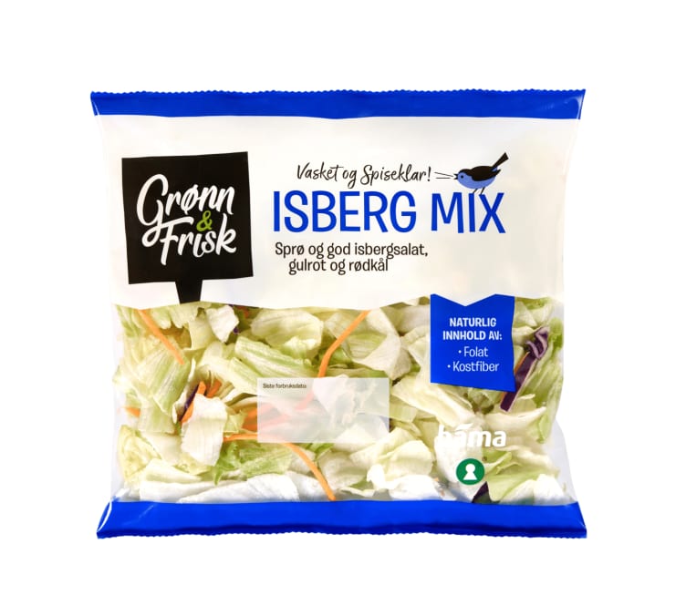 Isberg Mix 250g Grønn&Frisk