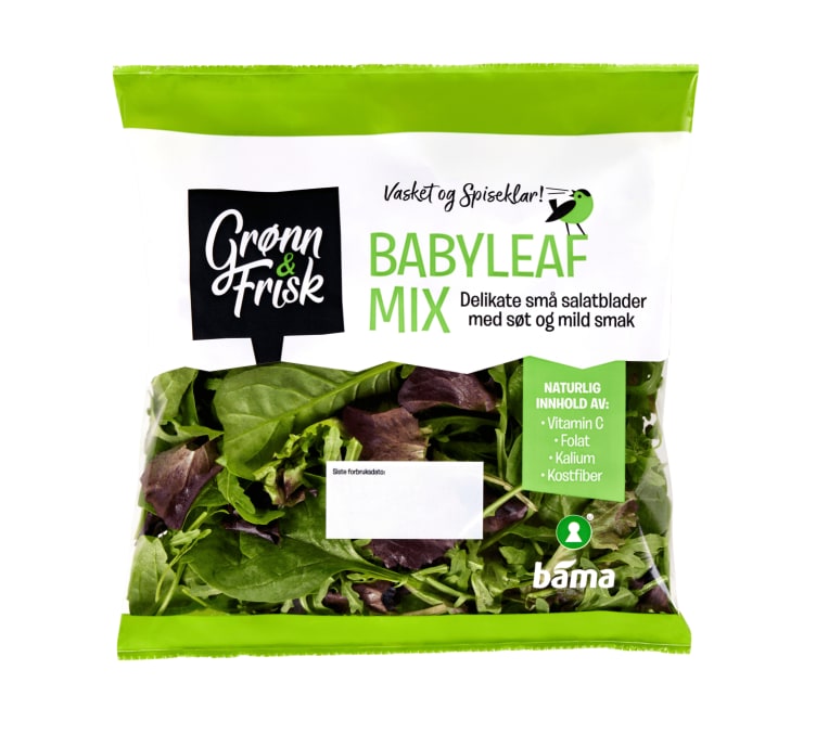 Babyleaf Mix 65g Grønn&Frisk