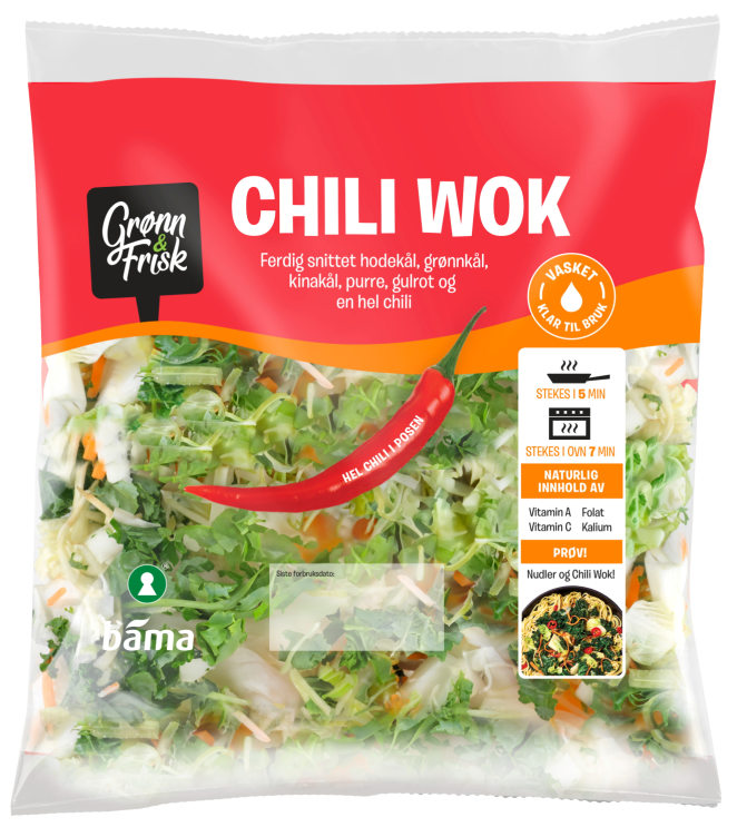 Chili Wok 300g Grønn&Frisk