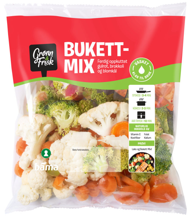 Bukett Mix 350g Grønn&Frisk