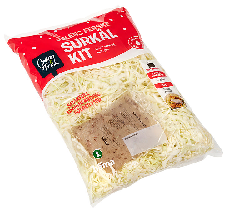 Surkål Kit 950g Grønn&Frisk