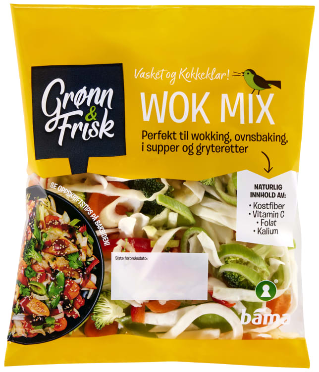 Wok Mix 300g Grønn&Frisk