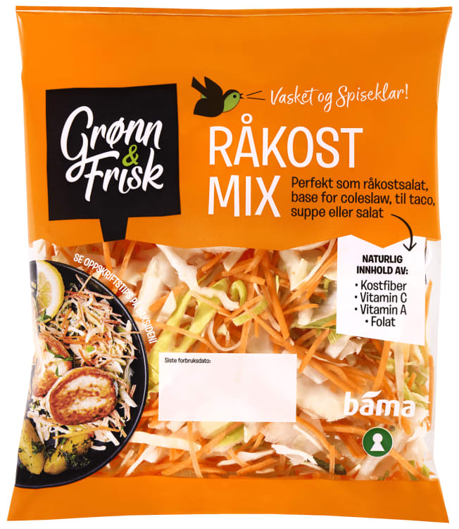 Råkost Mix 250g Grønn&Frisk