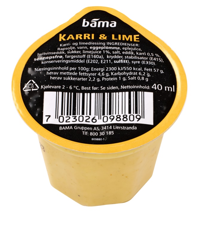 Dressing Karri Lime 40g