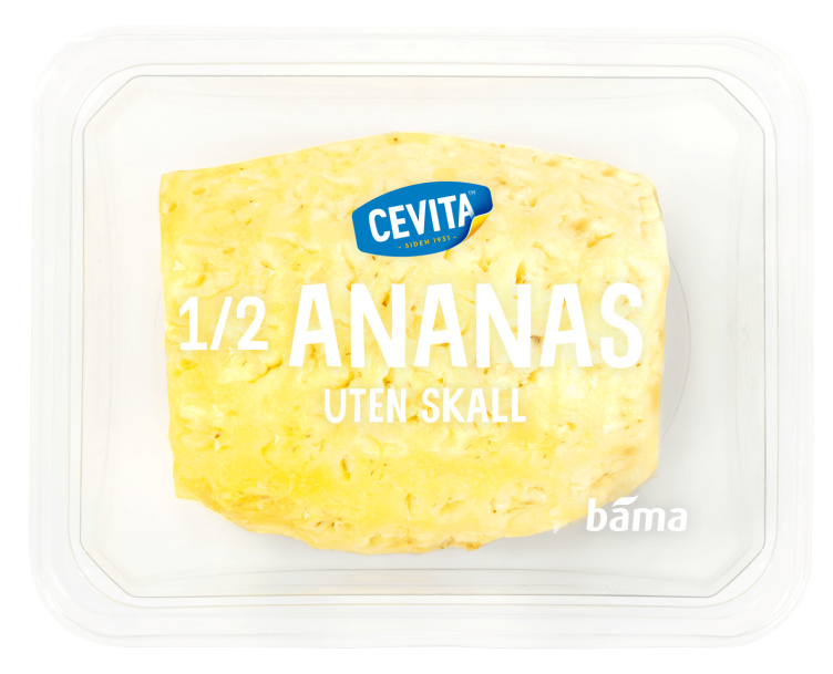 Ananas Halv uten Skall 170g Cevita