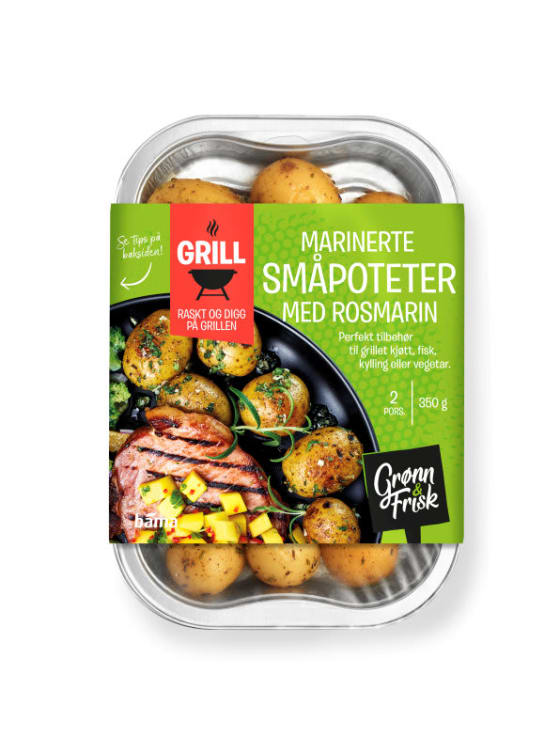 Småpoteter m/Rosmarin 350g Grønn&Frisk