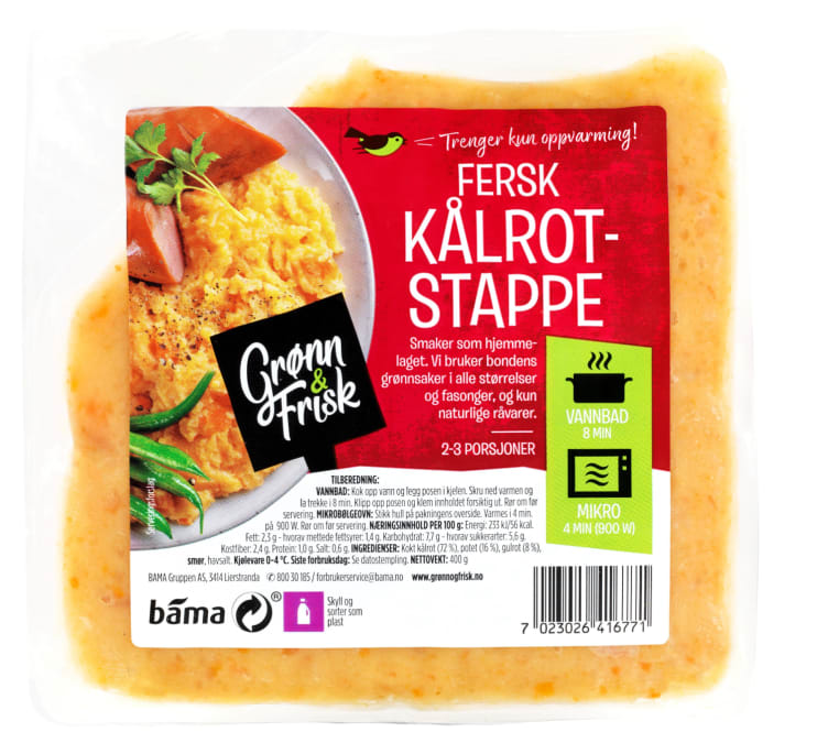 Kålrotstappe 400g Grønn&Frisk