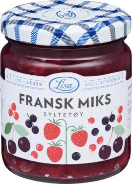 Fransk Miks Syltetøy 250g Lisa