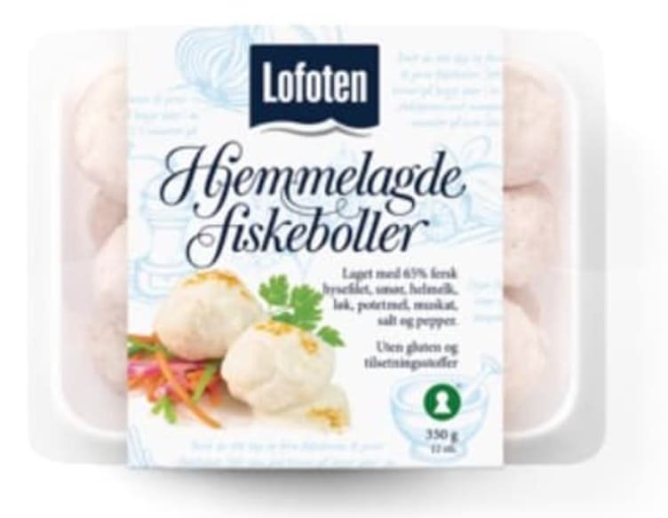 Fiskeboller Hjemmelagde 350g Lofoten