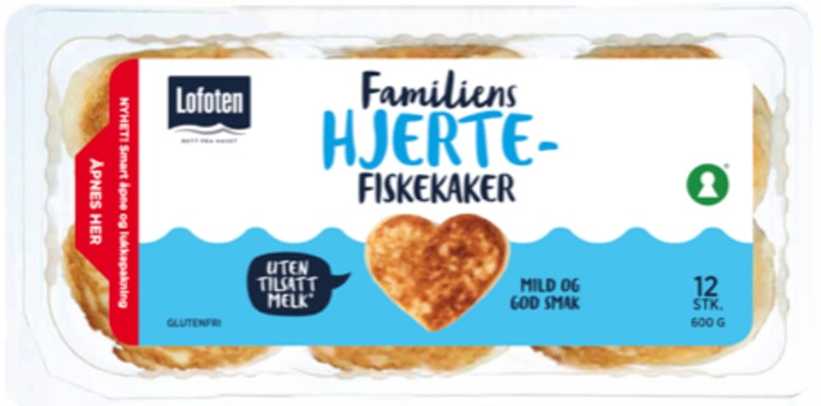 Fiskekaker Familiens 600g Lofoten