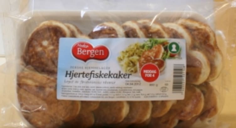Hjertefiskekaker 800g Madam Bergen