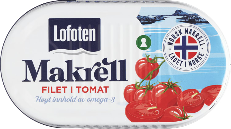 Makrell i Tomat Original 170g Lofoten