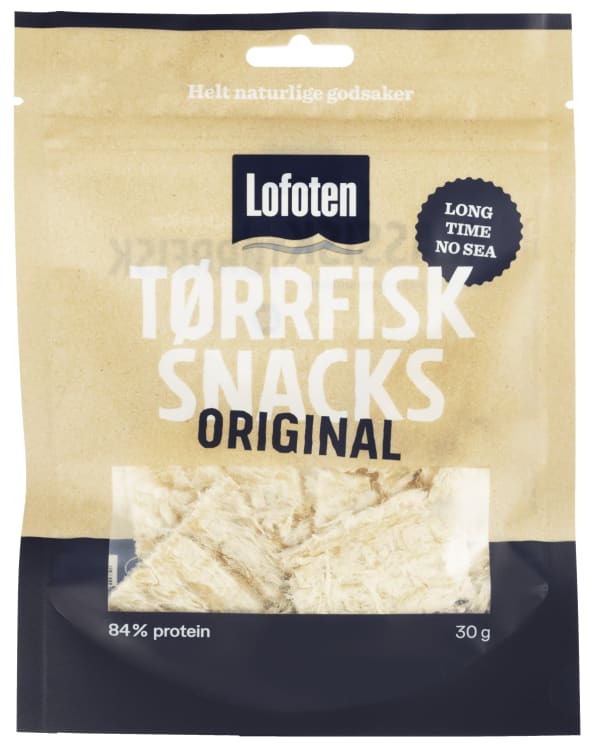 Lofoten Tørrfisksnacks Original 30g