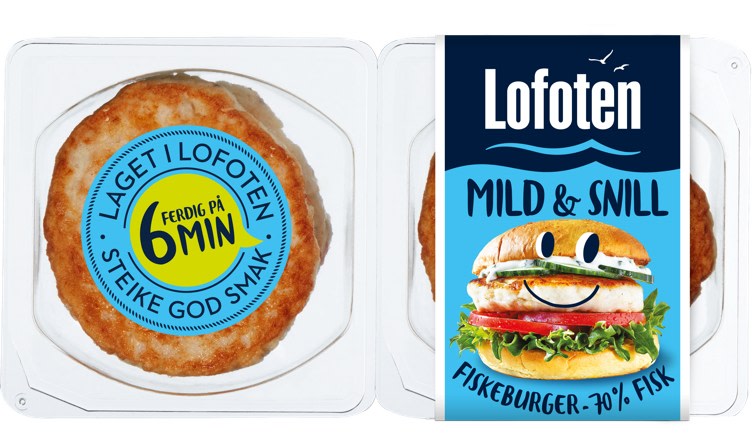 Product Image for Fiskeburger Mild&Snill 4x110g Lofoten