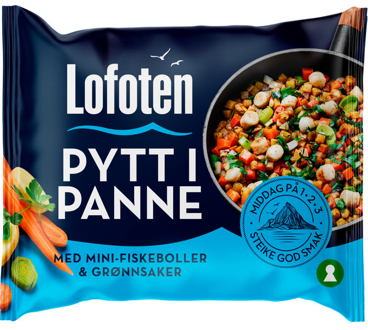 Product Image for Pytt i Panne m/Fiskeboller 470g Lofoten